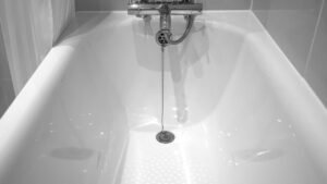 Fontanero Castelldefels 8 bath, tub, bathroom, bathtub, interior, home, shower, white, modern, indoor, room, tap, faucet, black and white, gray home, gray room, gray bathroom, gray interior, gray shower, bathtub, bathtub, bathtub, bathtub, bathtub, shower